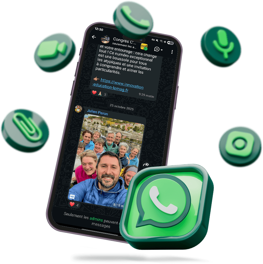 Téléphone whatsapp